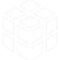Whited Rubik cube pictogram